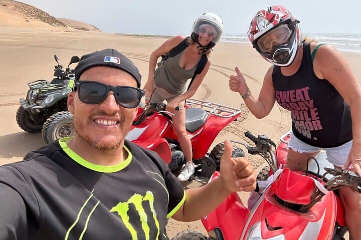 Agadir Desert and Beach Quad Biking Adventure: Dunes, Coastline & Mint Tea photo 6
