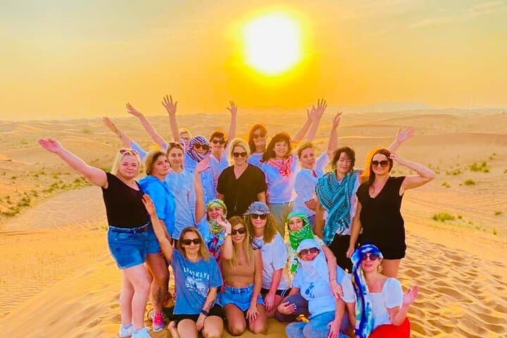Dubai Morning Desert Safari: Dune Bashing, Camel Ride & Sandboarding photo 1