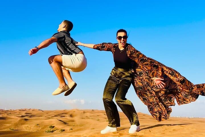 Dubai Morning Desert Safari: Dune Bashing, Camel Ride & Sandboarding photo 2