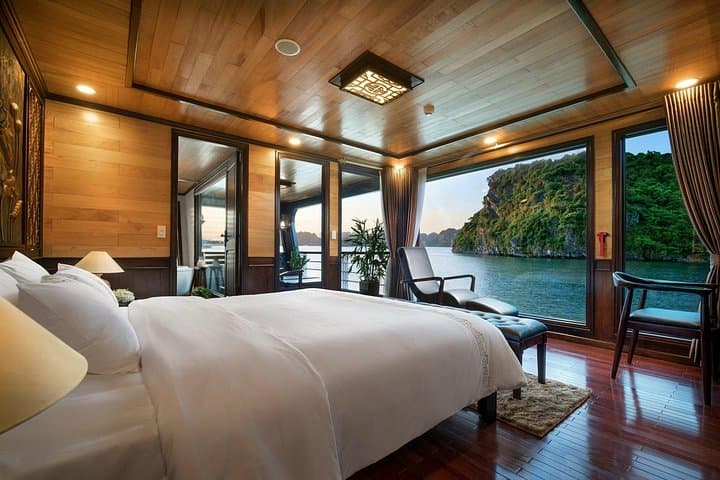 Lan Ha Bay 2-Day Overnight Cruise from Hanoi — Kayak Tra Bau & Dark-and-Bright Cave photo 4