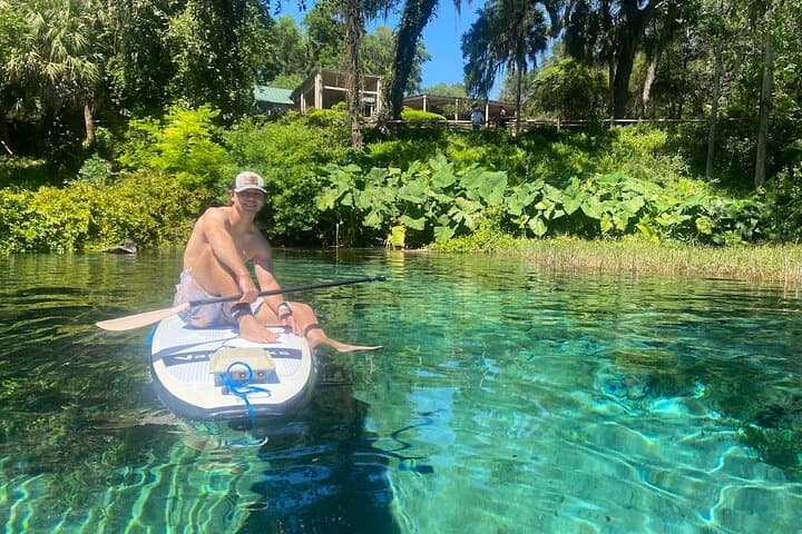 Electric Paddleboard Tour on Rainbow Springs: Guided eSUP Upstream Adventure