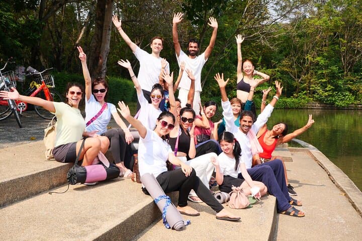 Shared 90-Minute Urban Yoga Retreat in Bangkok — Breath, Asana & Yoga Nidra Under a Tree photo 3