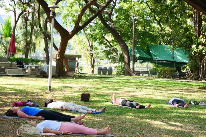Shared 90-Minute Urban Yoga Retreat in Bangkok — Breath, Asana & Yoga Nidra Under a Tree photo 4