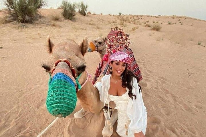 Red Dune Desert Safari: 4x4 Dune Bashing, Camel Ride & BBQ Dinner near Dubai photo 3