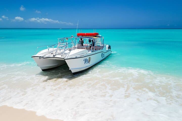 Private 4-Hour Boat Charter in Grace Bay — Snorkel Cays & Iguana Island photo 2