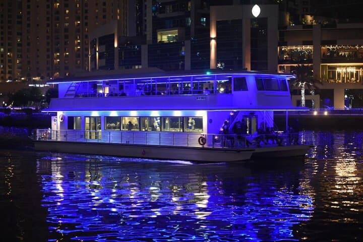 Dubai Marina Dhow Dinner Cruise: Luxury Buffet, Skyline & Tanoura Show photo 6
