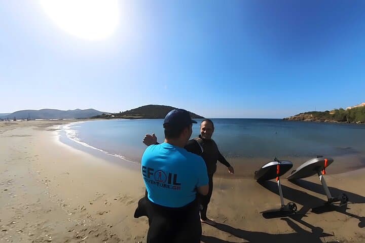 Efoil Lessons in Athens: Glide Above the Aegean at Charakas Beach photo 2