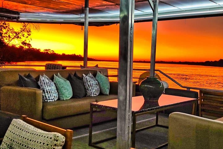 Zambezi Sunset Safari Cruise: Victoria Falls Wildlife & Sundowner Boat Tour photo 1