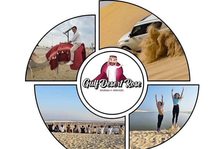 Doha Half-Day Desert Safari: Dune Bashing, Camel Ride & Sandboarding at the Inland Sea