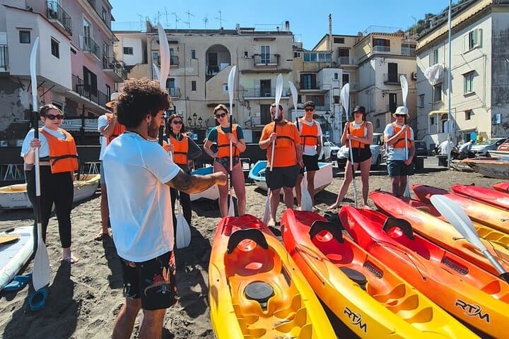 Sorrento Kayak Tour to Bagni della Regina Giovanna — Sunset & Roman Villa Paddle photo 4