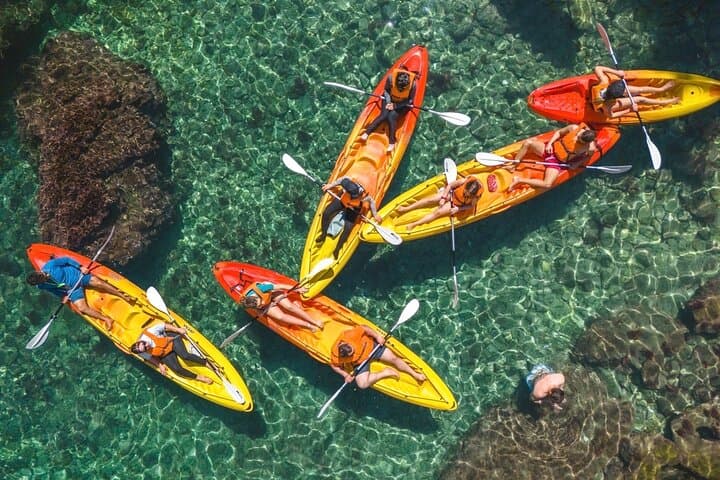 Sorrento Kayak Tour to Bagni della Regina Giovanna — Sunset & Roman Villa Paddle photo 2