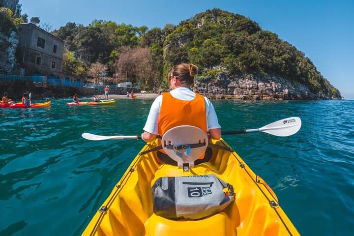 Sorrento Kayak Tour to Bagni della Regina Giovanna — Sunset & Roman Villa Paddle photo 5