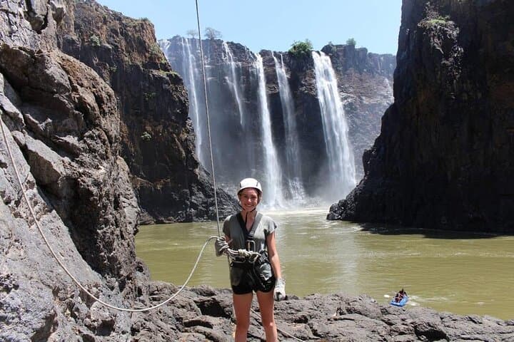 Abseiling Victoria Falls: Rappel 110m into the Zambezi Gorge photo 3