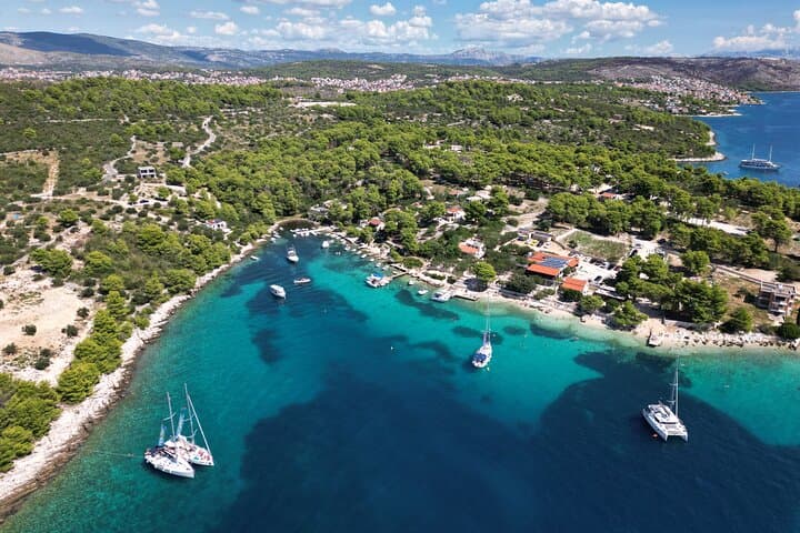 Blue Lagoon private boat tour from Trogir: Drvenik Veli, Šolta & Čiovo in half-day photo 4
