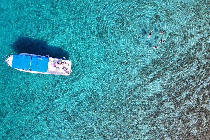 Blue Lagoon private boat tour from Trogir: Drvenik Veli, Šolta & Čiovo in half-day photo 1