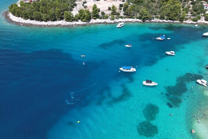 Blue Lagoon private boat tour from Trogir: Drvenik Veli, Šolta & Čiovo in half-day photo 3