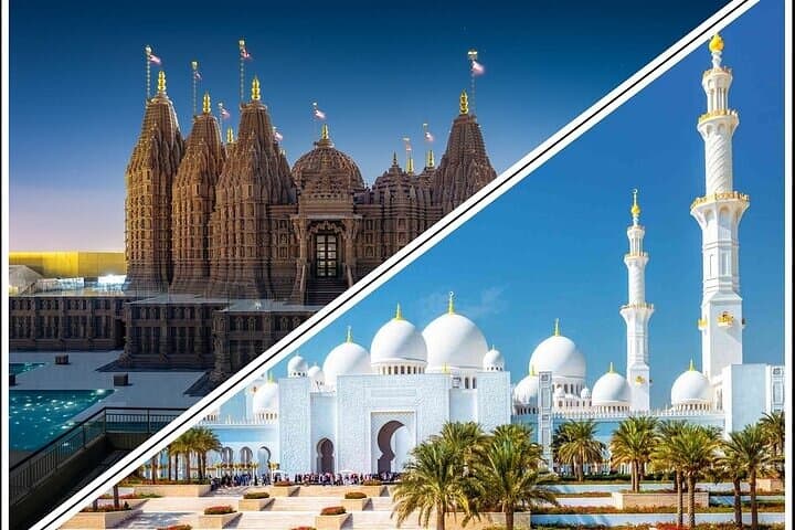 Abu Dhabi Grand Mosque & BAPS Hindu Mandir Private Tour — Cultural Highlights and Practical Tips