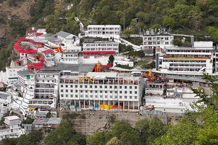 Vaishno Devi Helicopter Darshan from Katra — Guaranteed Priority Flight to Sanjichatta