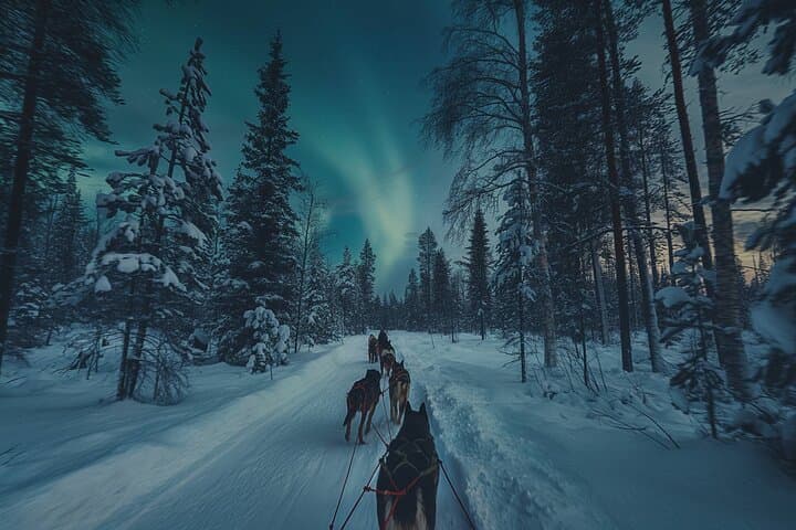 Dog Sledding Under the Northern Lights in Alta — 4-Hour Husky Experience photo 3