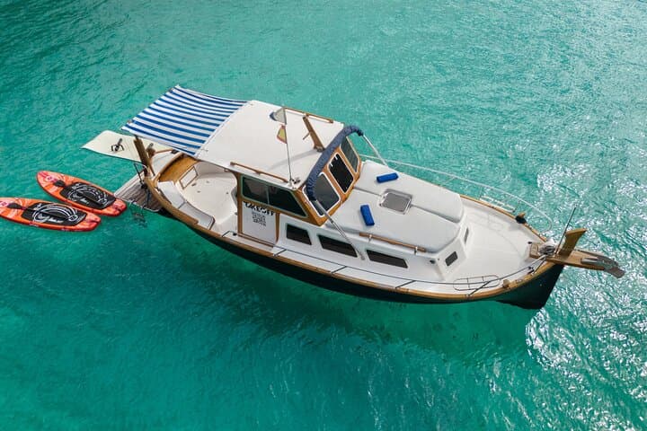 Private Ibiza Classic Boat Rental with Paddleboards and Snorkeling photo 2