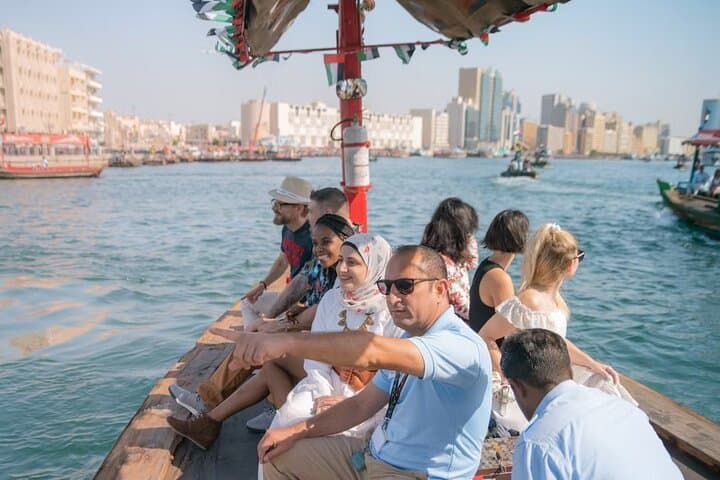 Old Dubai Walking Tour: Spice Souks, Abra Ride & Traditional Coffee Tasting