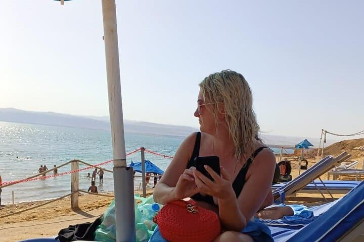 Private Dead Sea Day Trip from Amman — Float, Mud Baths & Shoreline Relaxation photo 4