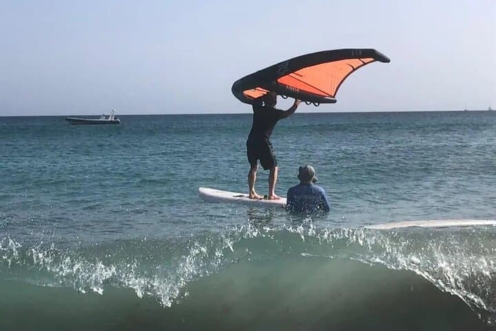 Learn to Wingfoil in Santa Maria Bay: Beginner Lessons on Sal, Cape Verde photo 3