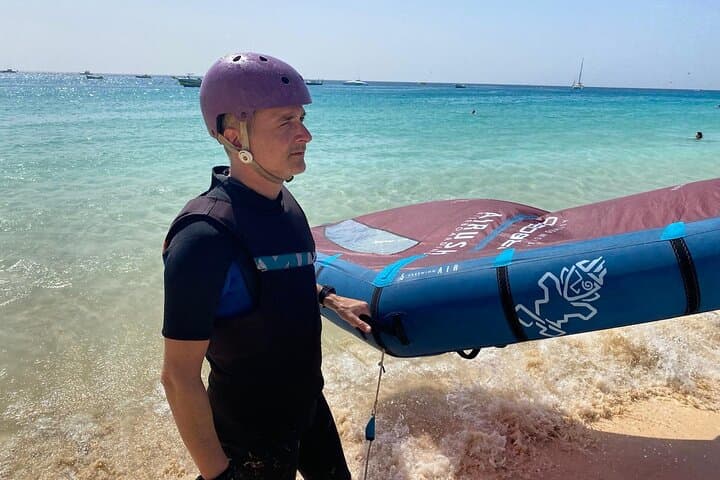 Learn to Wingfoil in Santa Maria Bay: Beginner Lessons on Sal, Cape Verde photo 4
