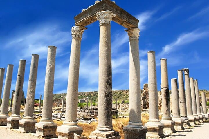Perge Aspendos & Kursunlu Waterfall Day Tour from Side — Ancient Ruins to Cascading Pools photo 2