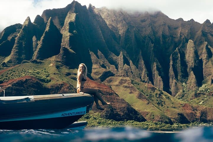 Explore Kaua‘i’s Nā Pali Coast: Morning Sightsee Zodiac Adventure from Hanalei Bay photo 3