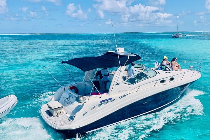 Punta Cana Sunset Yacht Cruise with Snorkeling, Private Beach & Natural Pool photo 2