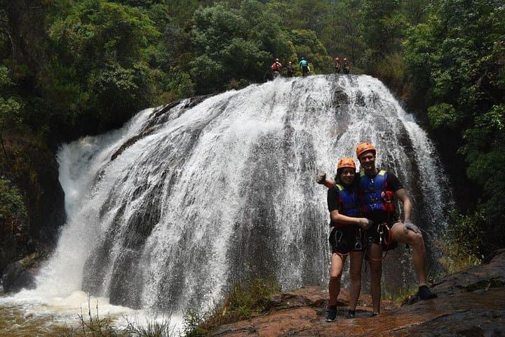 Dalat Canyoning Tour: Abseil 25m Waterfalls, Natural Slides & Cliff Jumps photo 3