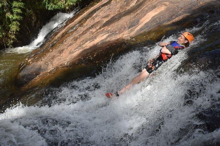 Dalat Canyoning Tour: Abseil 25m Waterfalls, Natural Slides & Cliff Jumps photo 4