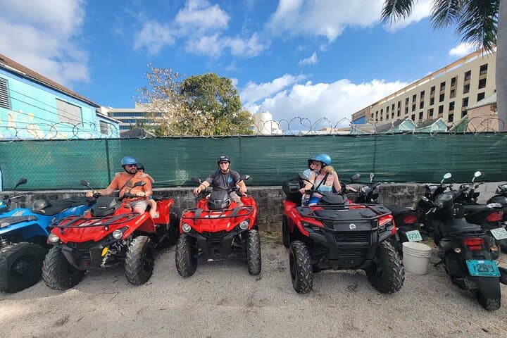Nassau ATV City Tour: Half-Day Guided Ride with Rum Cake & Beach Stops photo 4