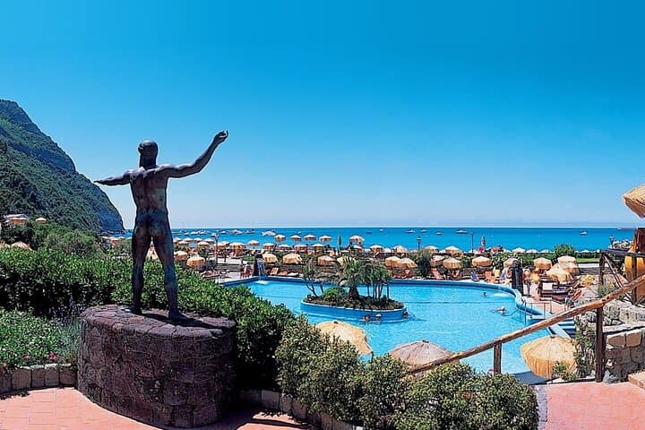 Ischia Poseidon Gardens: Hydrofoil Transfer from Naples and Thermal Gardens Entry