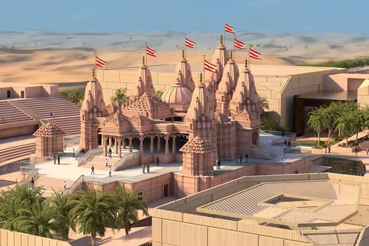 Abu Dhabi Day Tour: Sheikh Zayed Grand Mosque, BAPS Hindu Mandir & City Highlights