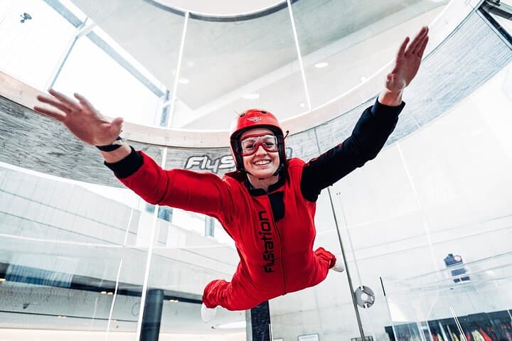 FlyStation Munich Indoor Skydiving: Bodyflying in a 4.5m Wind Tunnel Near Munich