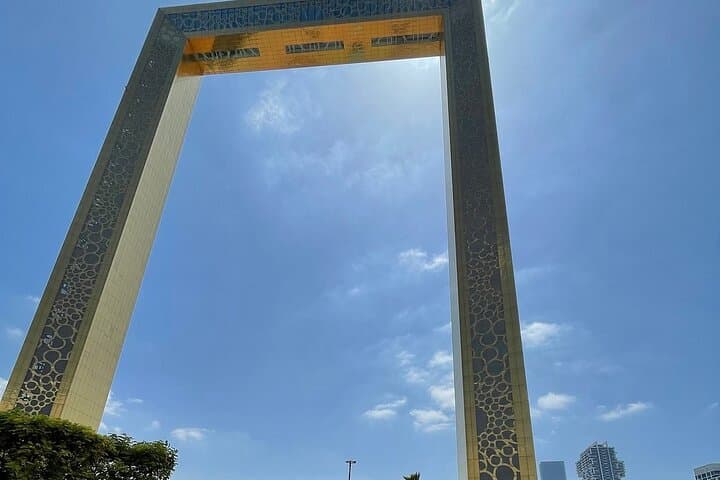 Dubai Frame & Burj Al Arab Golden Experience: Sky-Deck Views and 24K Cappuccino
