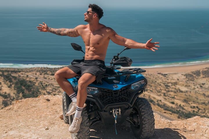 Taghazout Quad Adventure: Berber Farm & Swimming Pool (1h30)