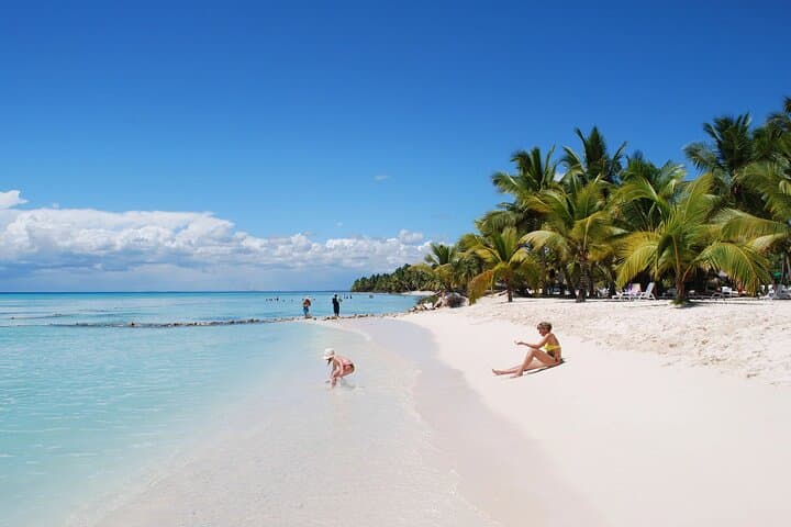 Saona Island Day Trip from Punta Cana — Natural Pool, Catamaran & Beach Buffet