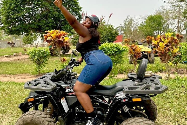Aburi to Adukrom: Full-Day Quad Biking, Botanical Garden Walk and Waterfall Swim photo 3