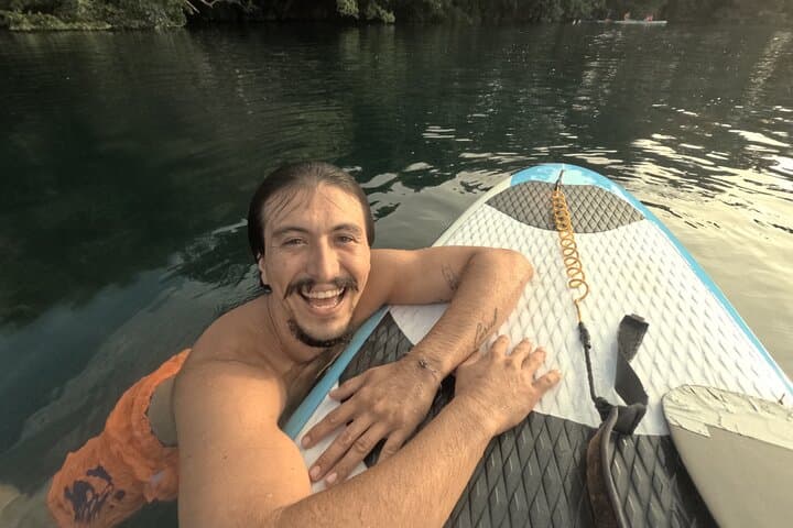Sunrise Glide Through Bacalar's Pirate Channel and Three Lagoons SUP Tour photo 5