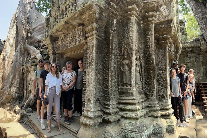 Angkor Wat Sunrise Bike Tour: Back-Roads, Bayon Faces & Ta Prohm by Bike photo 3