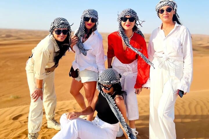 Dubai Morning Desert Safari: Dune-Bashing, Sandboarding & Camel Ride at Lahbab
