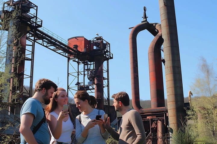 Audiobook City Rally: Puzzle Tour at Landschaftspark Duisburg-Nord