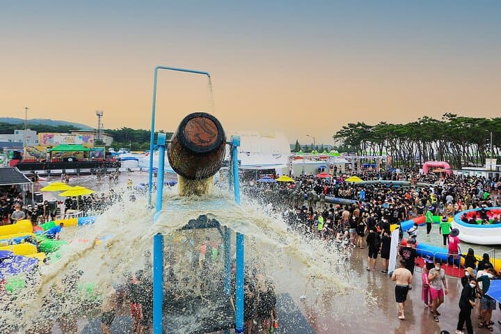 Boryeong Mud Festival Day Trip: Daecheon Beach & Sudeoksa Temple from Seoul