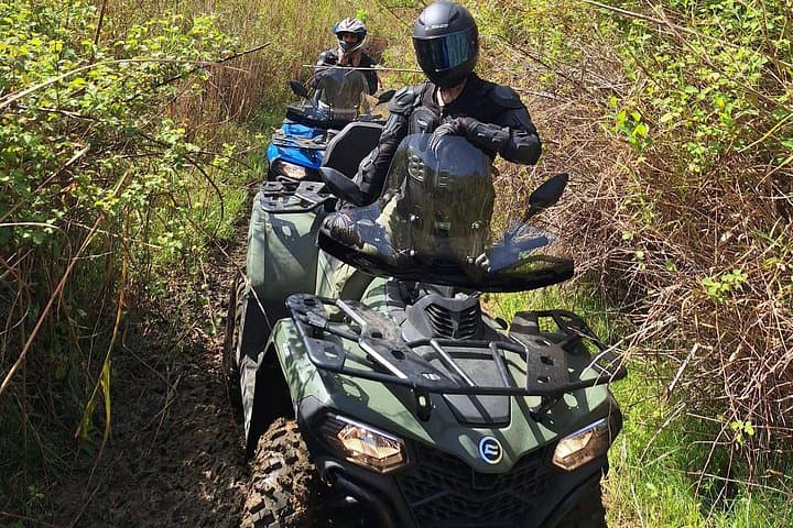 70-Minute Private ATV Tour in Kfarmatta — Forest Rides with Sea & Mountain Views