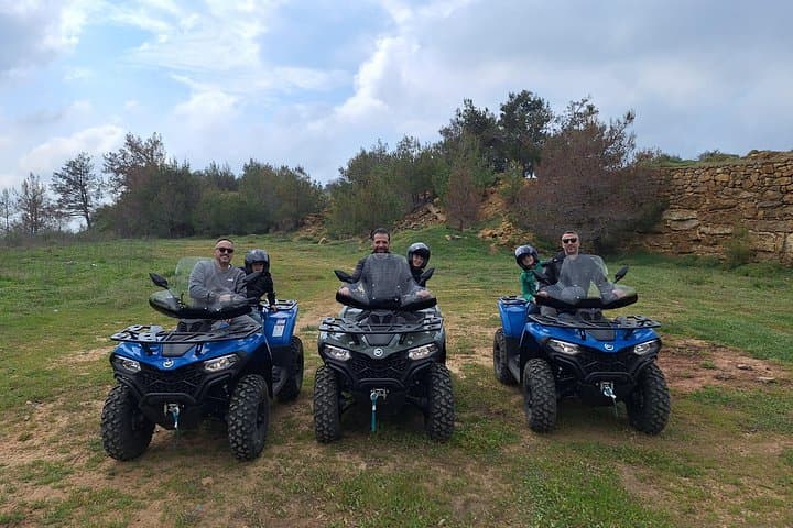 70-Minute Private ATV Tour in Kfarmatta — Forest Rides with Sea & Mountain Views photo 4
