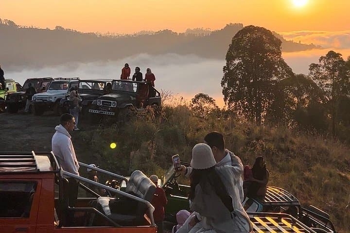 Mount Batur Sunrise by 4WD Jeep and Hot Spring — All-Inclusive Bali Tour photo 1