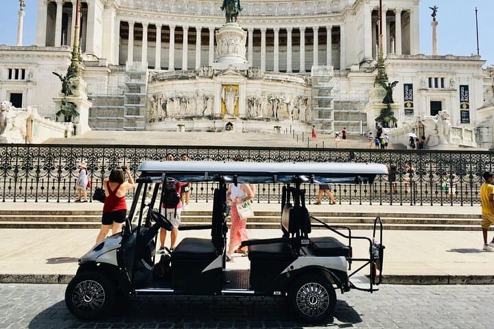 Rome by Electric Golf Cart: Private 3-Hour City Highlights Tour photo 2